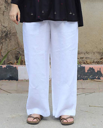 White Linen Pants