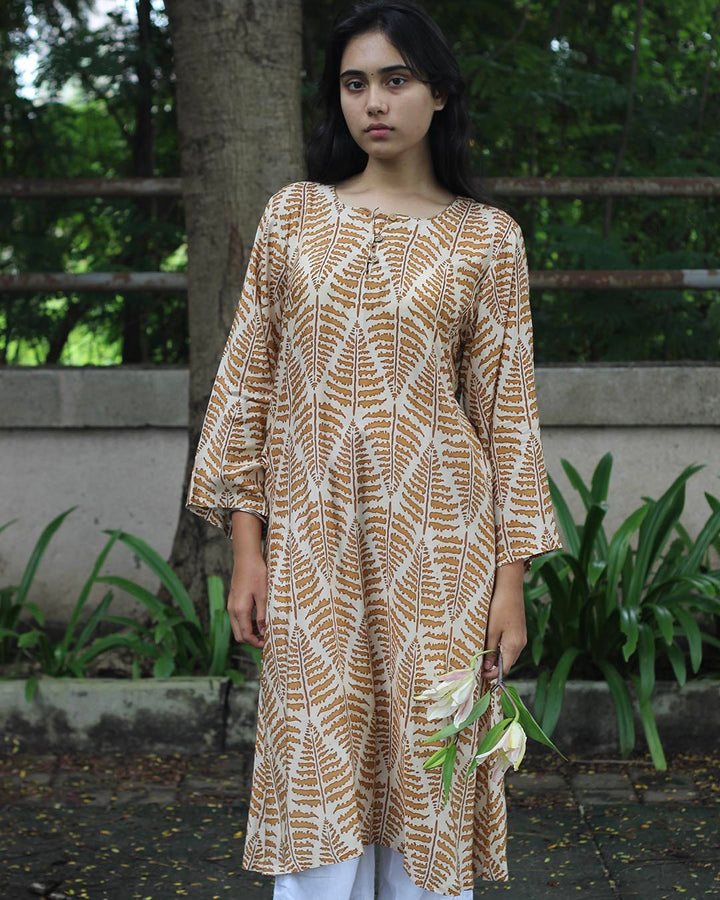 Occur Printed Kurta in Pure Cotton