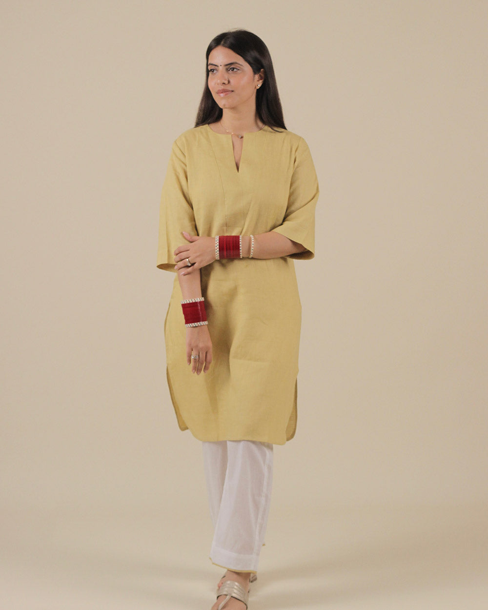 Makhan Pure Linen Kurta Set - Set of 2