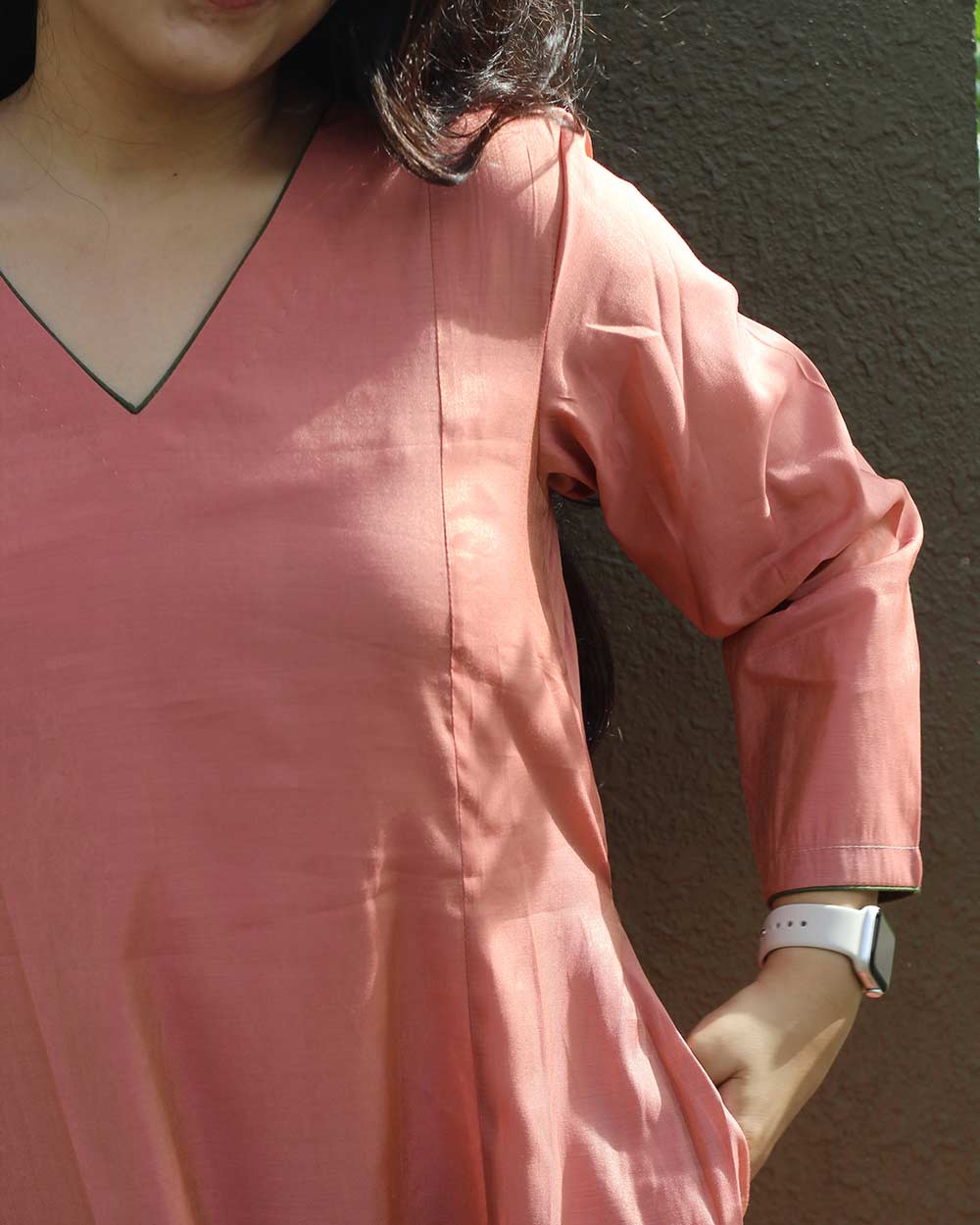 Sheen Cotton Rosey pink  Set - Set of 2