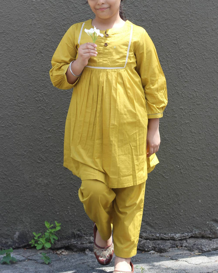 Yellow Mellow Kurta Set