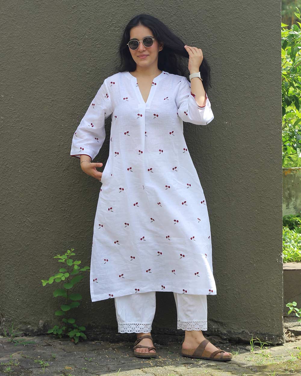 Reva Premium Linen Kurta