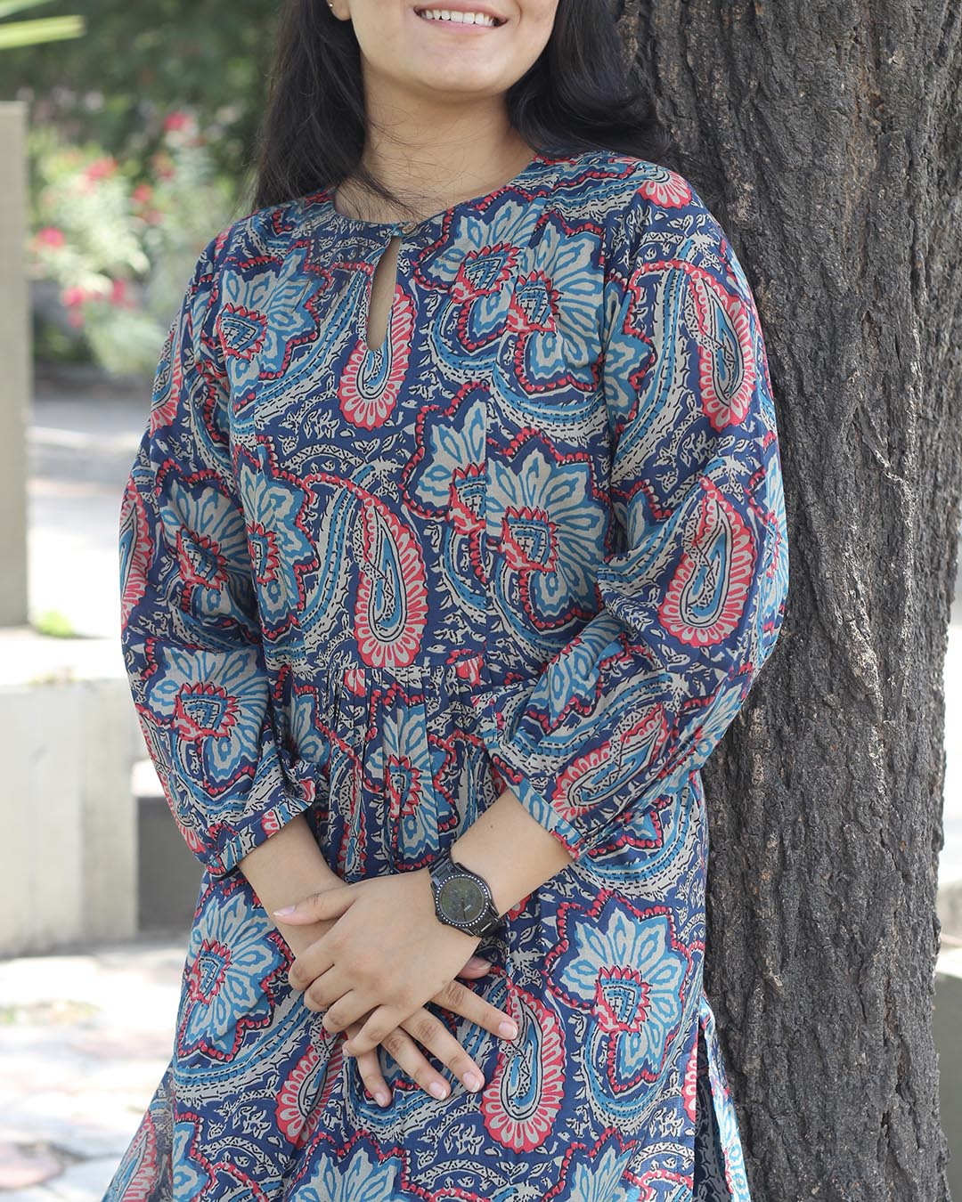 Multicolor paisley Pure cotton kurta set- Set of 2