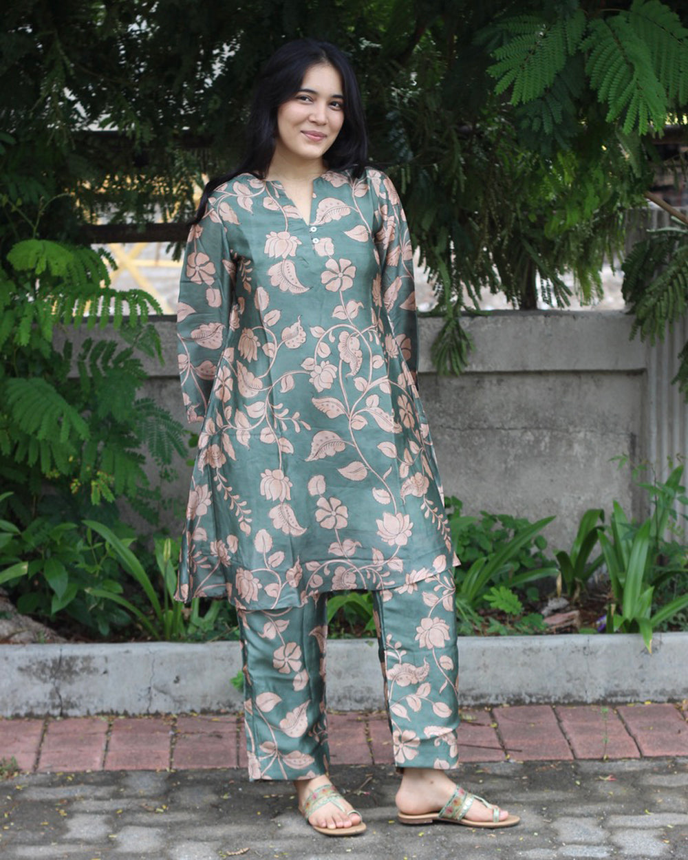 Kashish Silk Co-ord Set - Set of 2