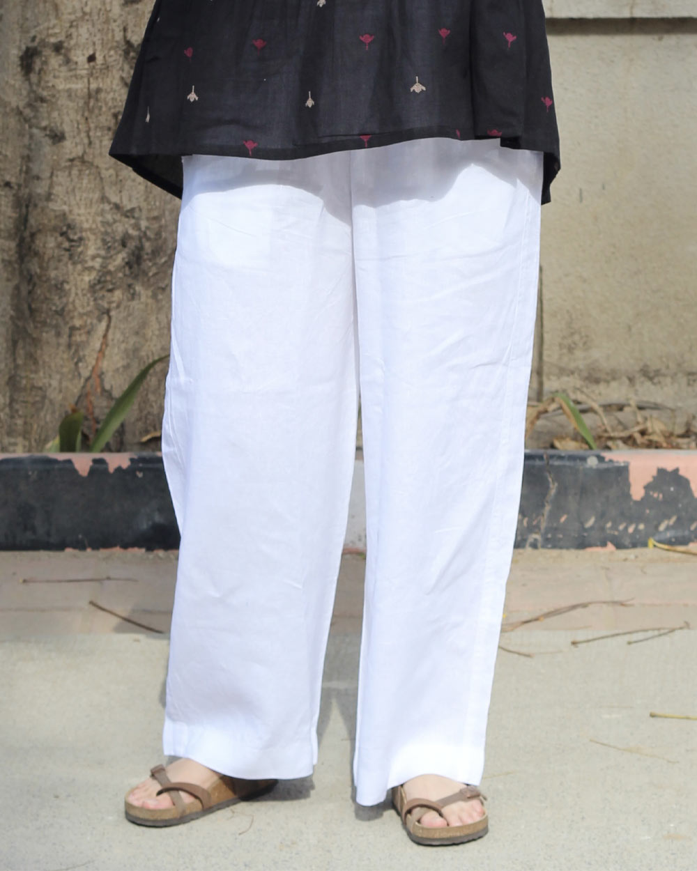 White Linen Pants