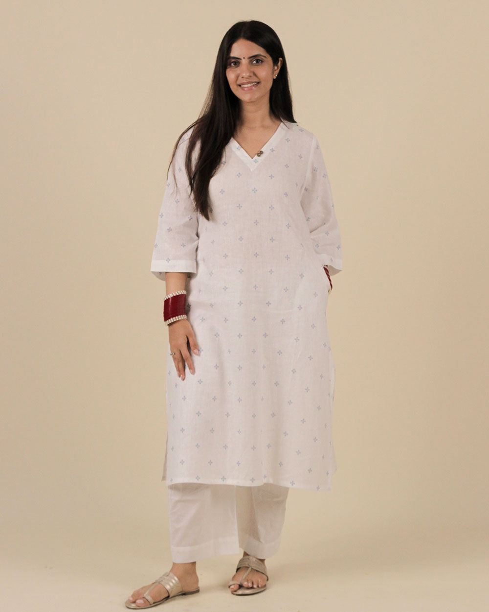 Rumi Premium Linen Kurta