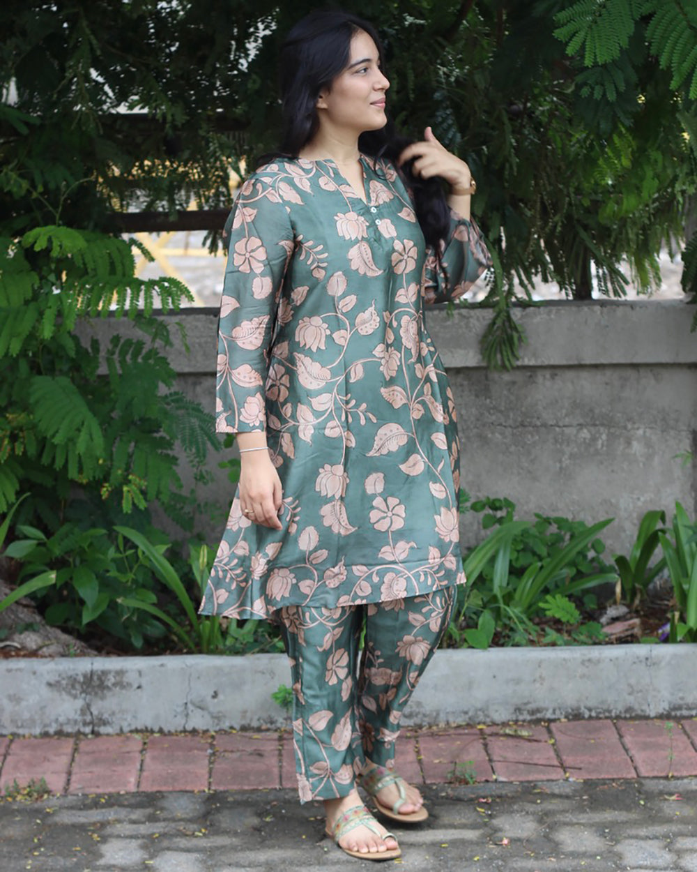 Kashish Silk Co-ord Set - Set of 2
