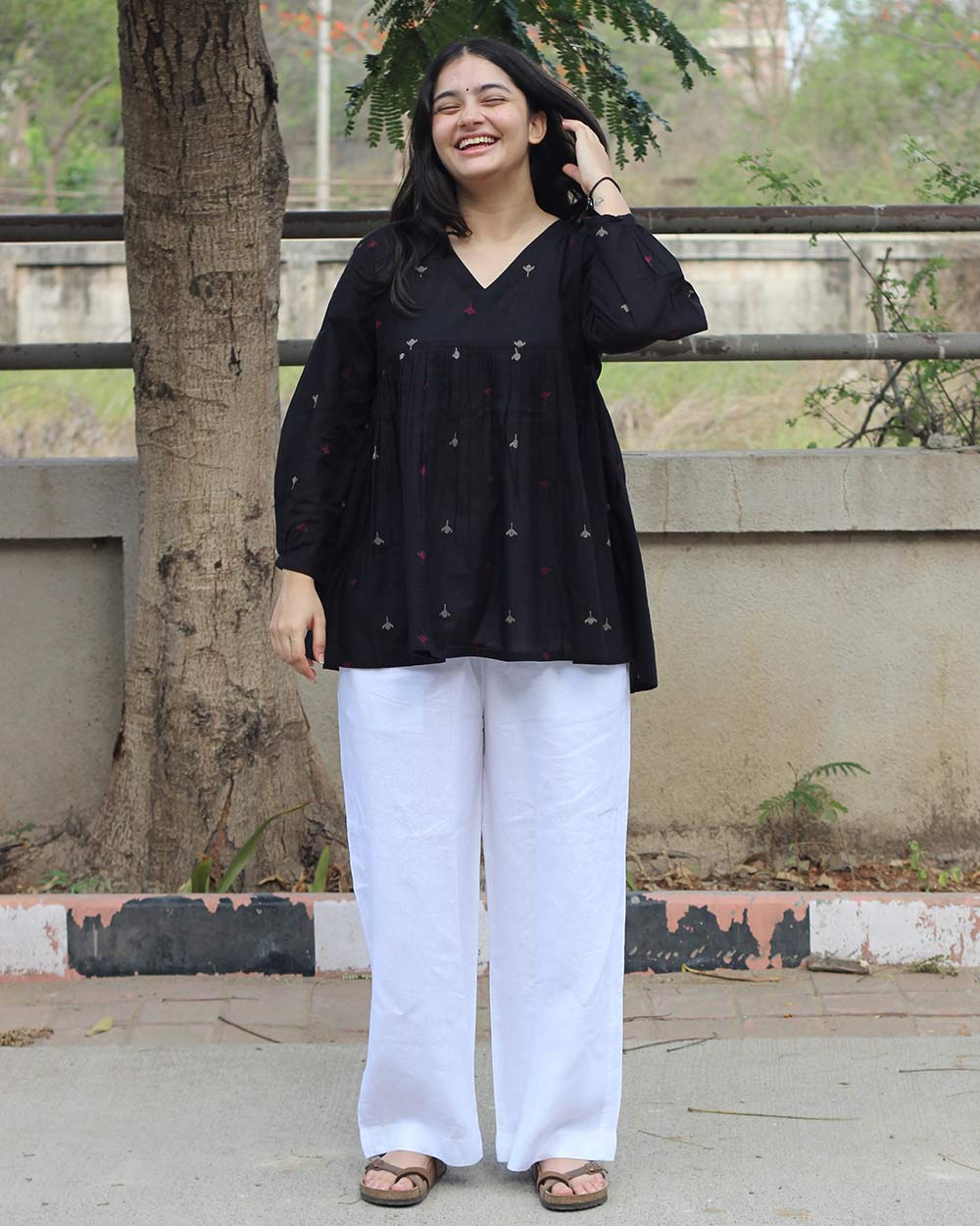 White Linen Pants