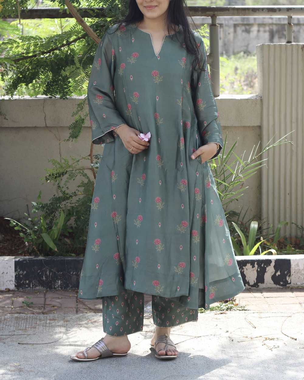 Seher Pure Silk Kurta set - Set of 2