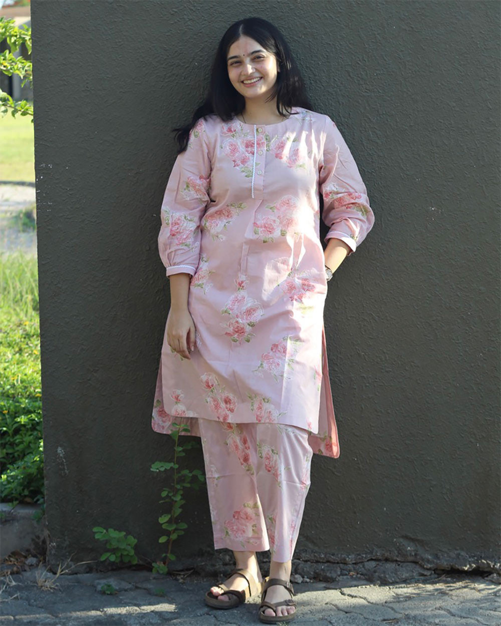 Rose Co-ord - Pink
