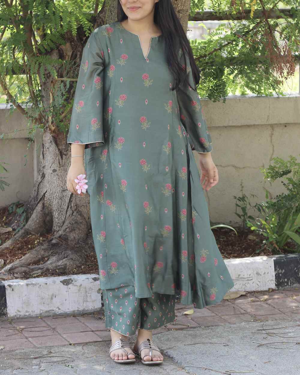 Seher Pure Silk Kurta set - Set of 2