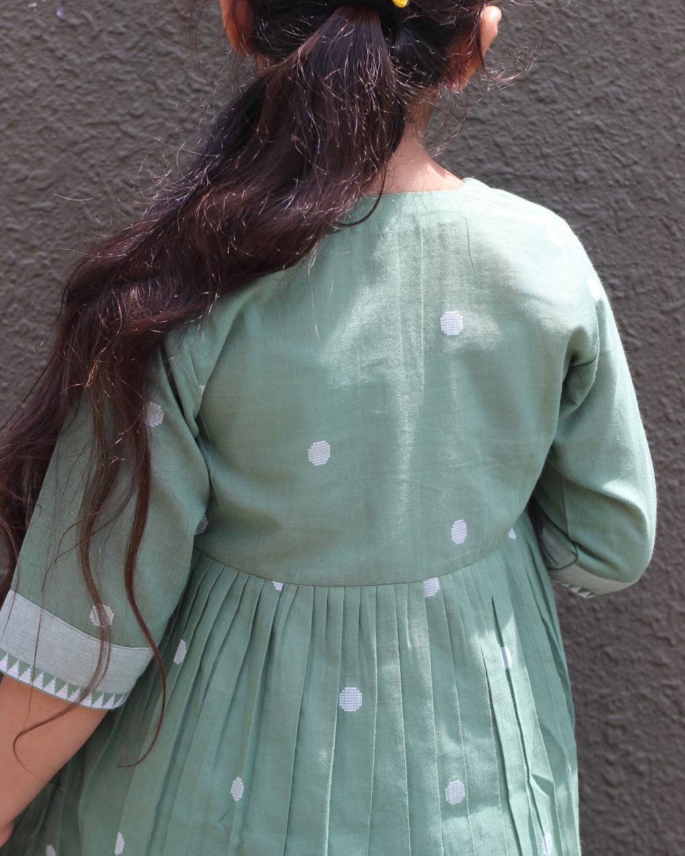 Jamdhani Polka Short Kurta
