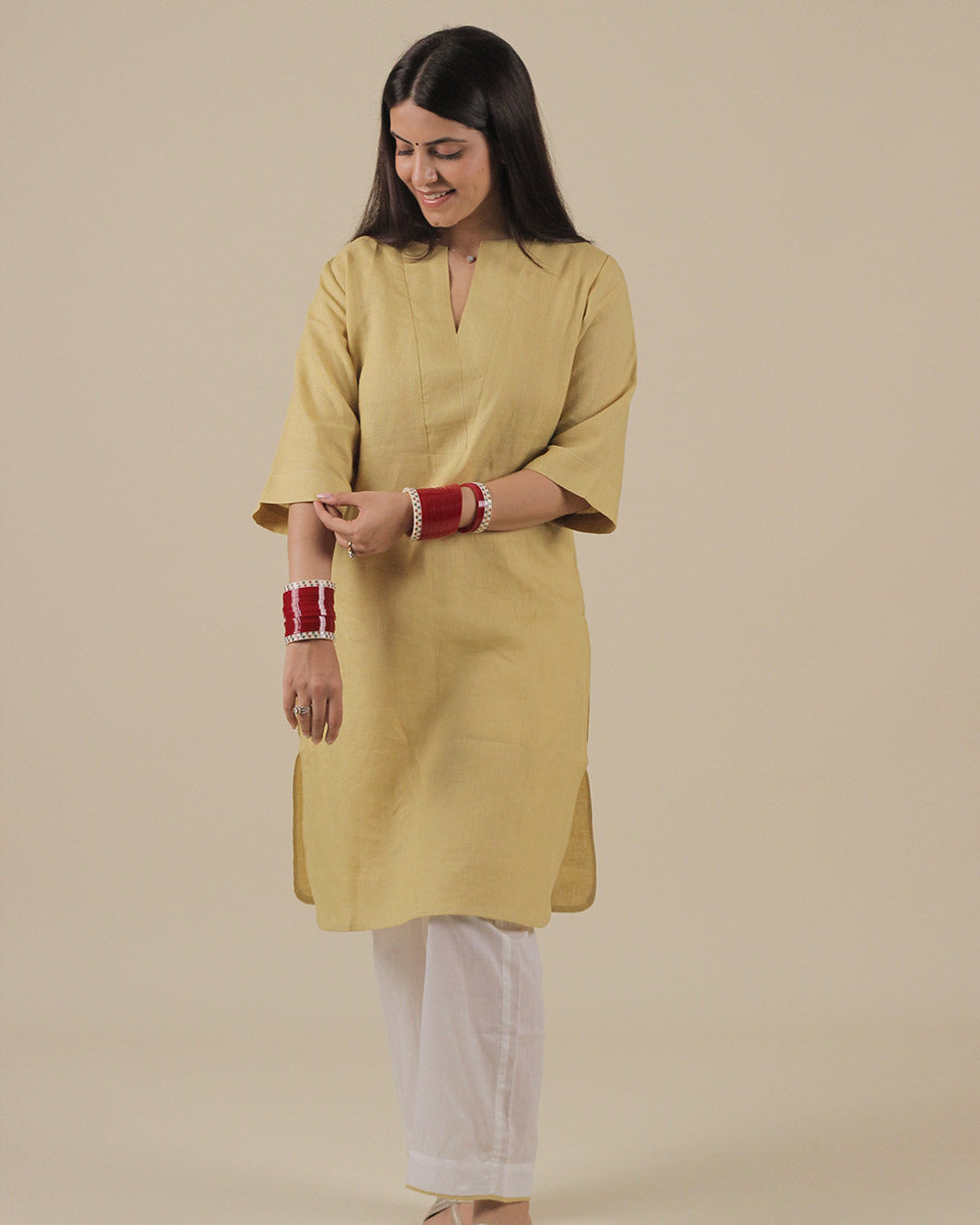 Makhan Pure Linen Kurta Set - Set of 2