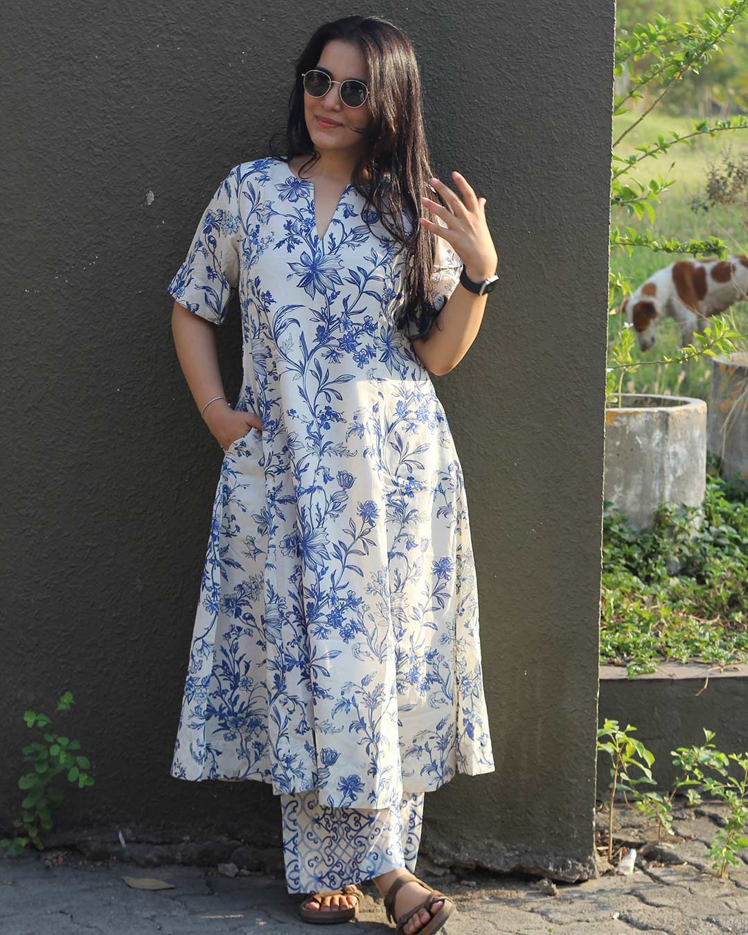 Neer Pure Cotton Kurta - Set