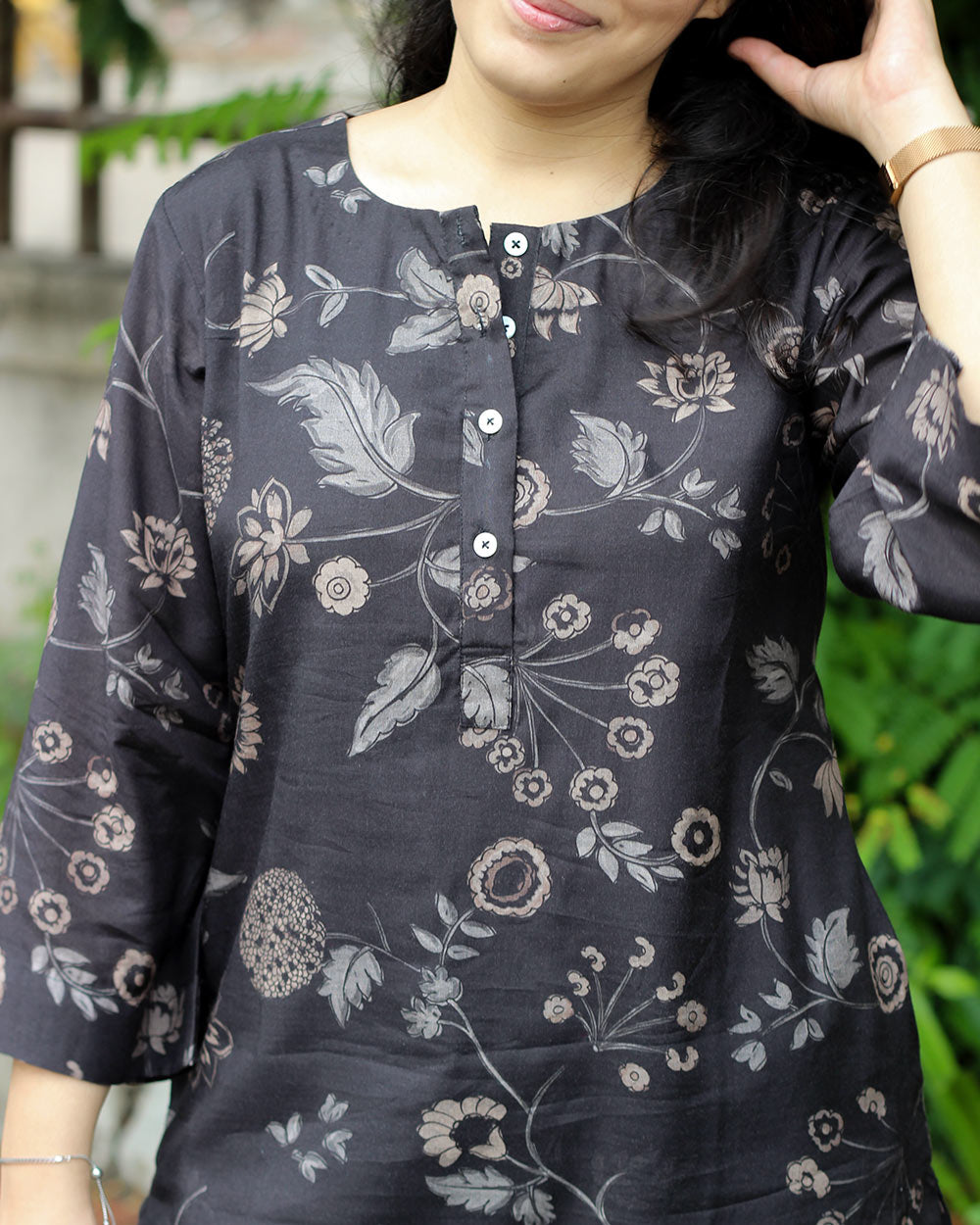 Noir Printed Kurta Set - Set of 2