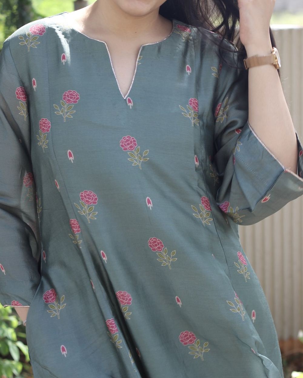 Seher Pure Silk Kurta set - Set of 2