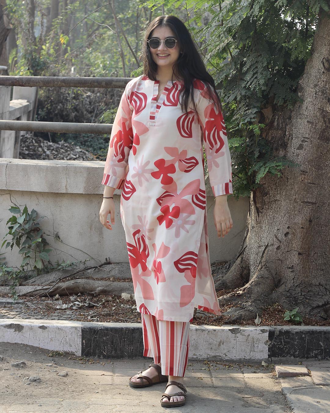 Ambar Pure cotton silk Kurta set