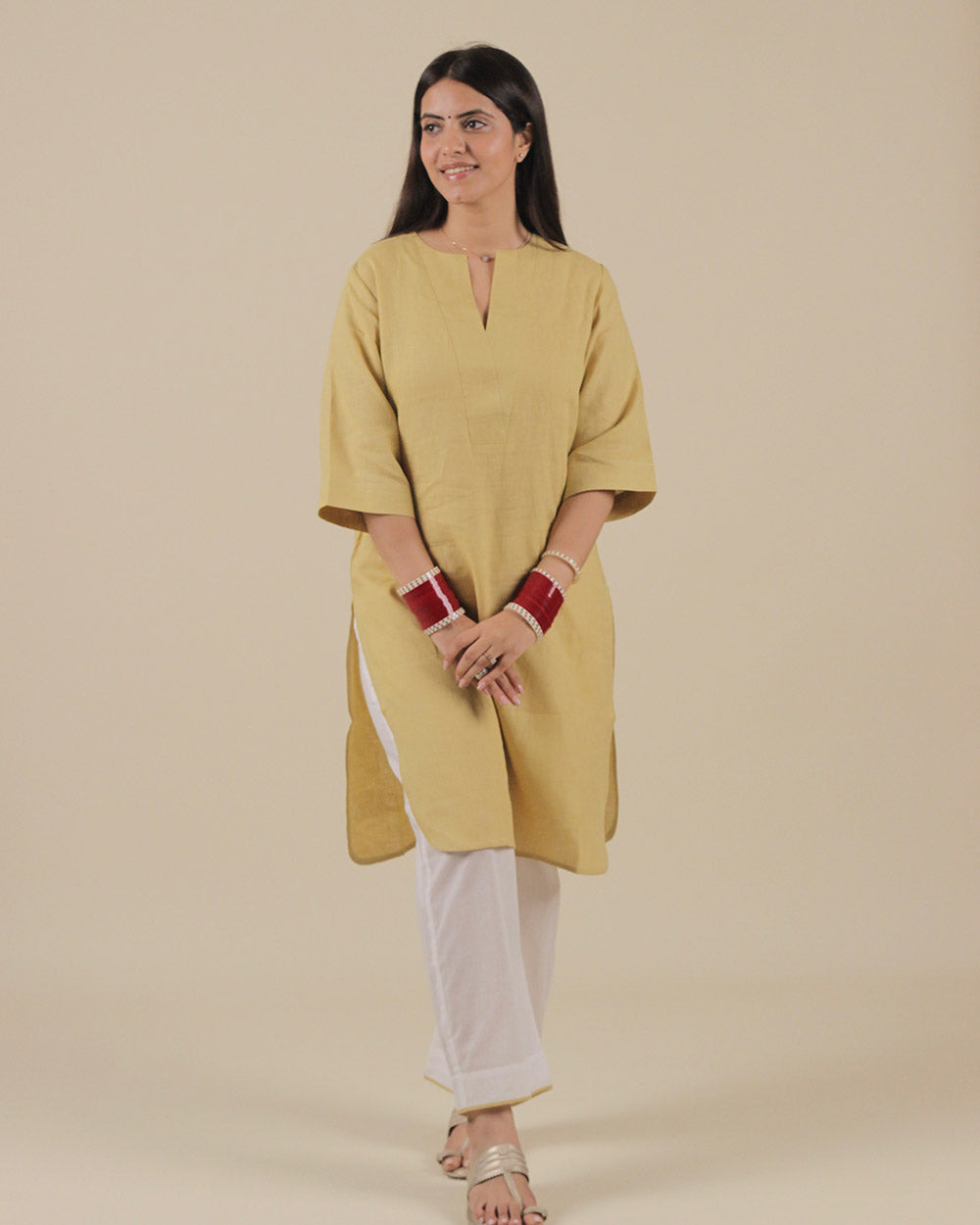 Makhan Pure Linen Kurta Set - Set of 2