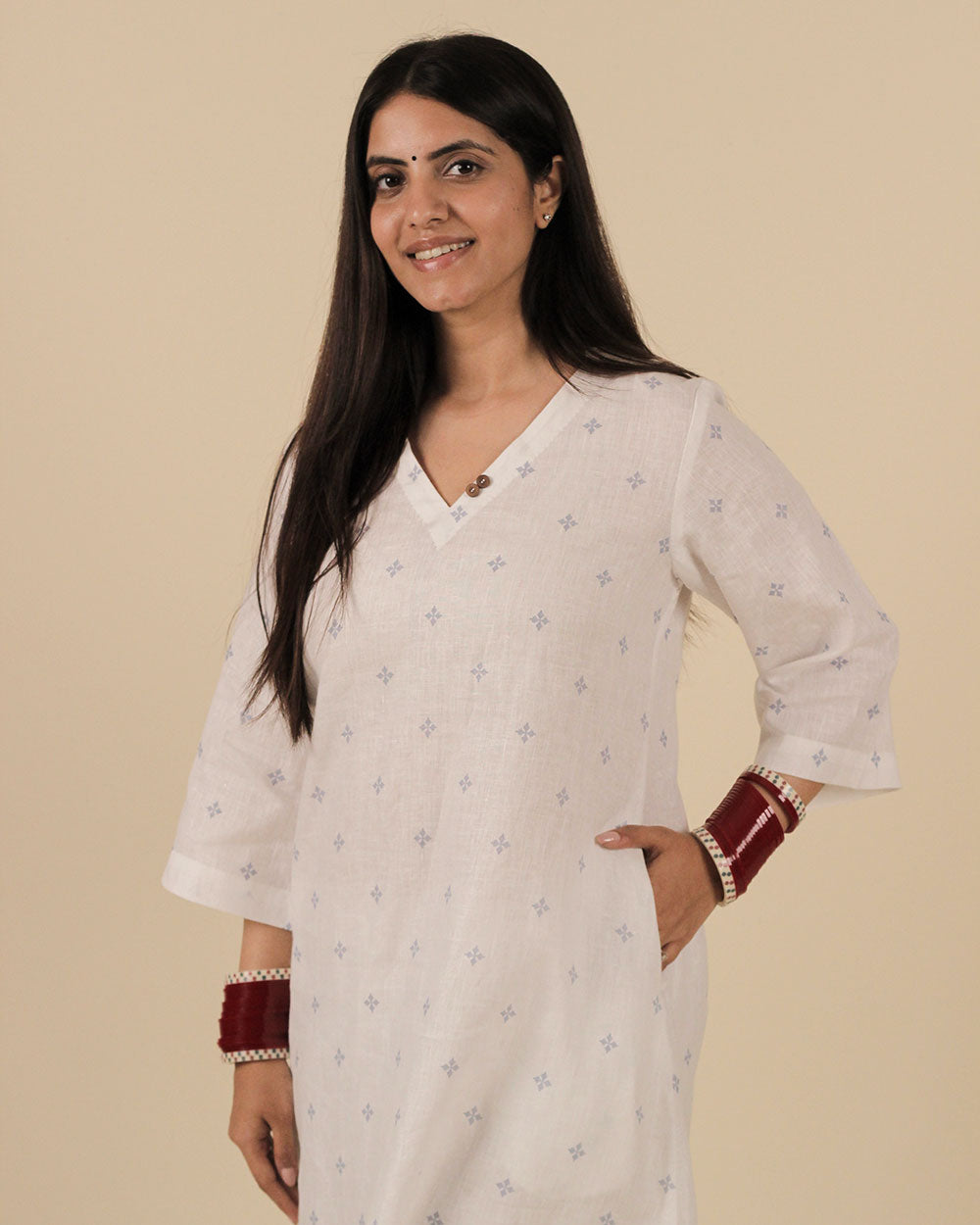Rumi Premium Linen Kurta