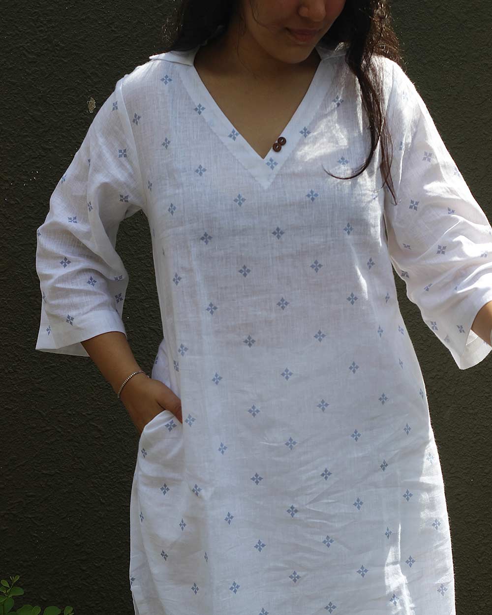 Rumi Premium Linen Kurta