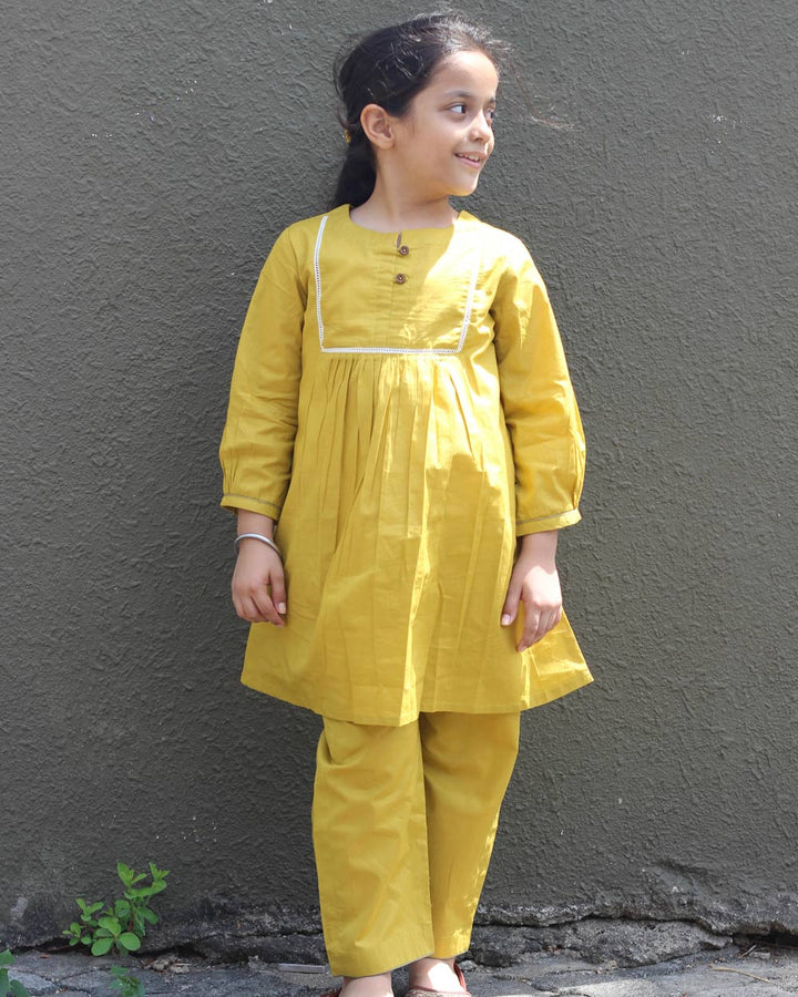 Yellow Mellow Kurta Set