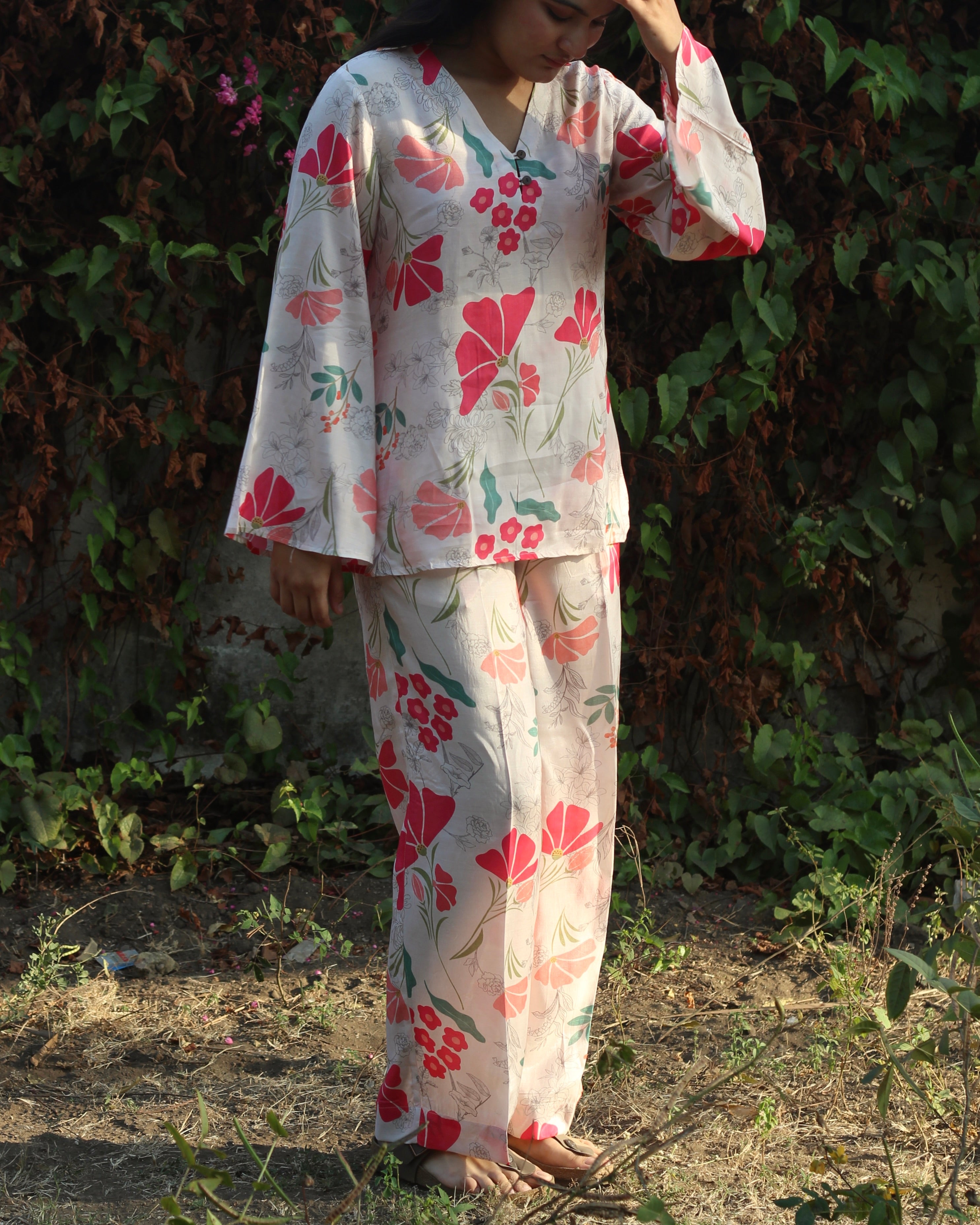 Pure muslin co-ord set_2