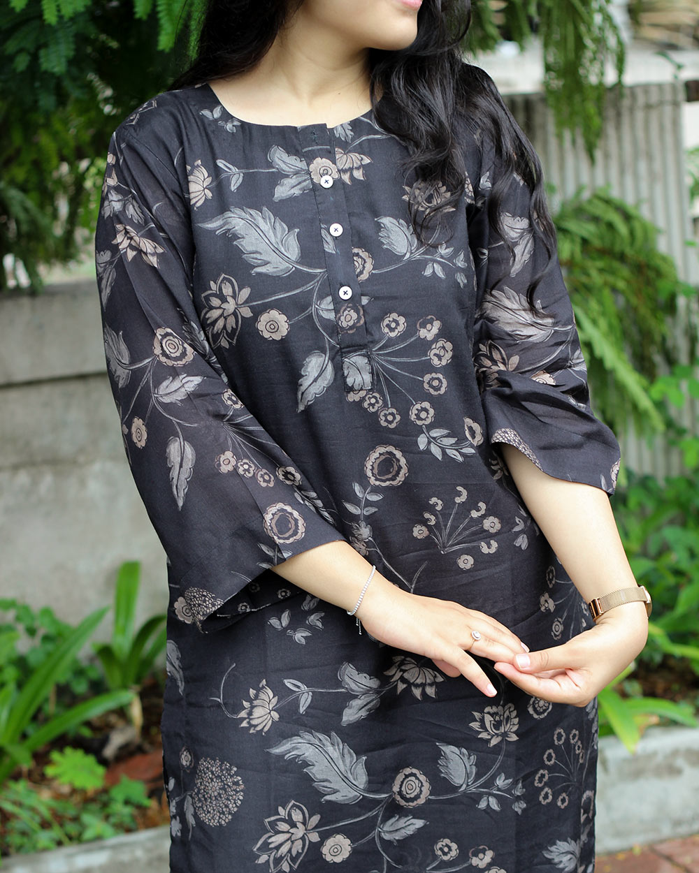 Noir Printed Kurta Set - Set of 2