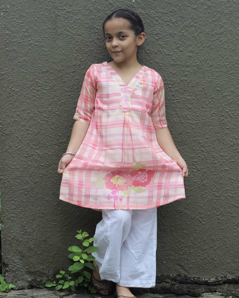 Bubblegum Long Kurta