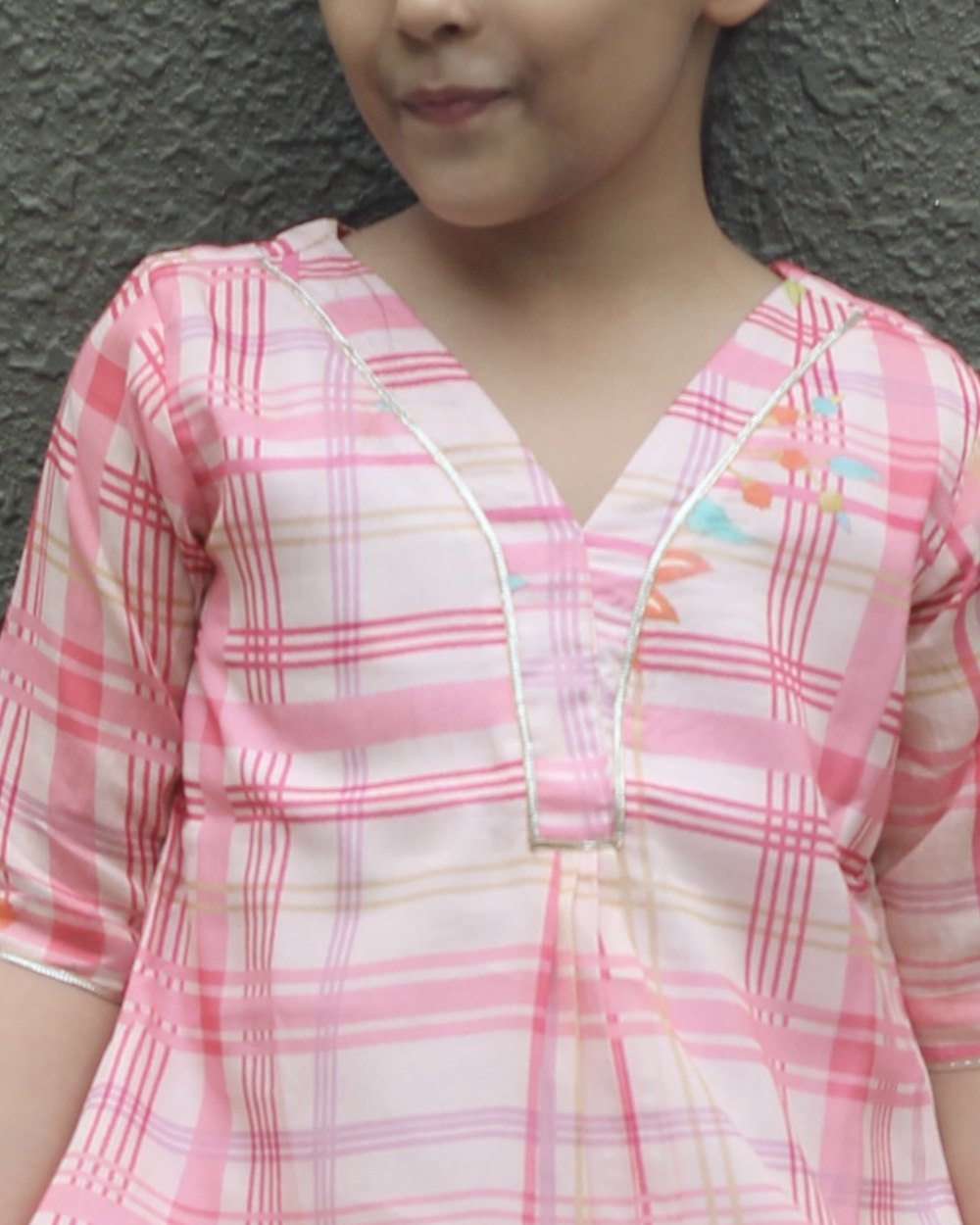 Bubblegum Long Kurta