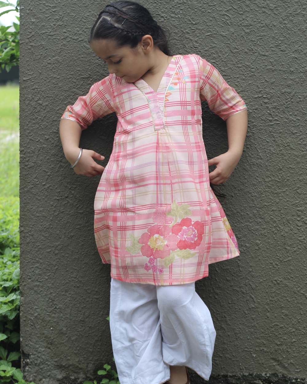 Bubblegum Long Kurta