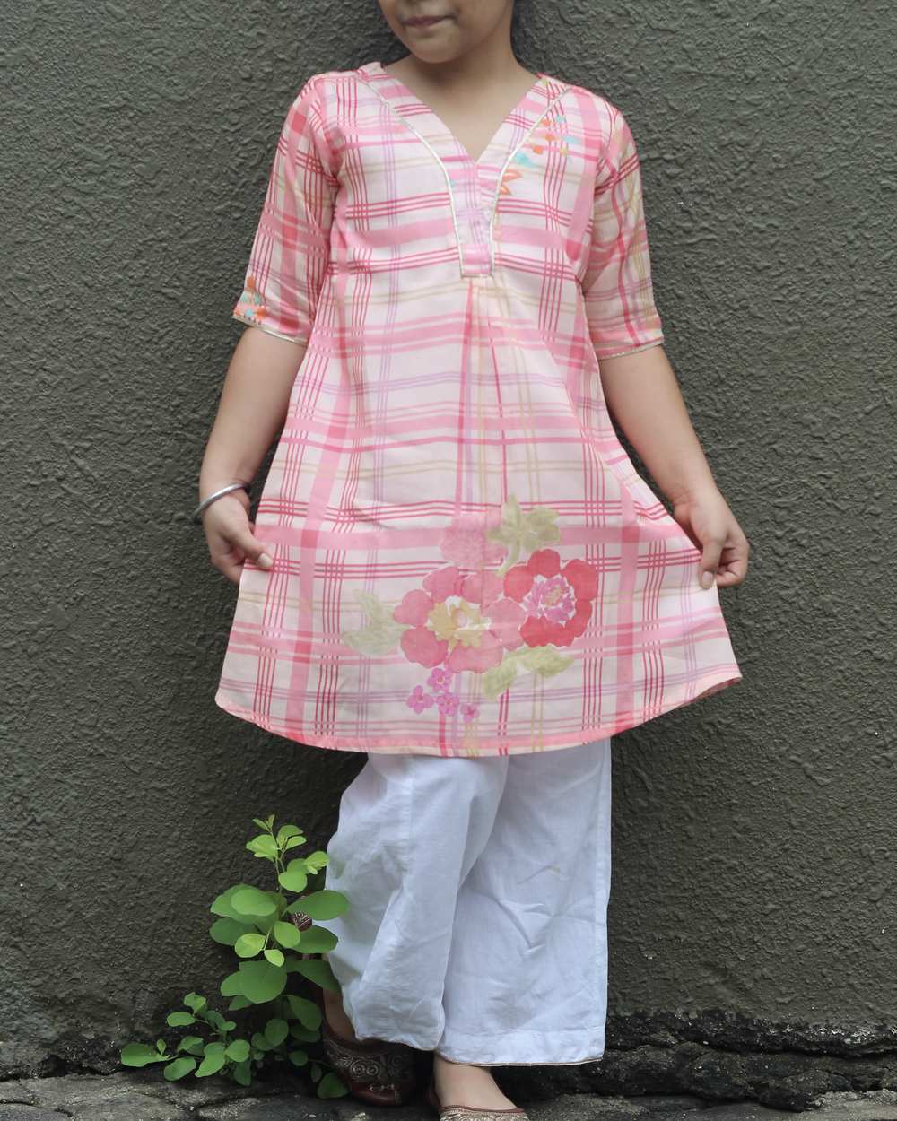 Bubblegum Long Kurta