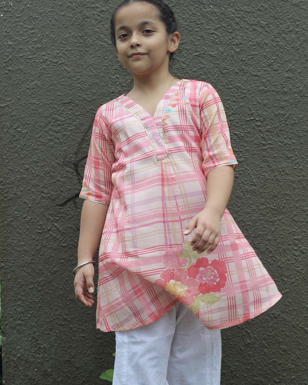 Bubblegum Long Kurta