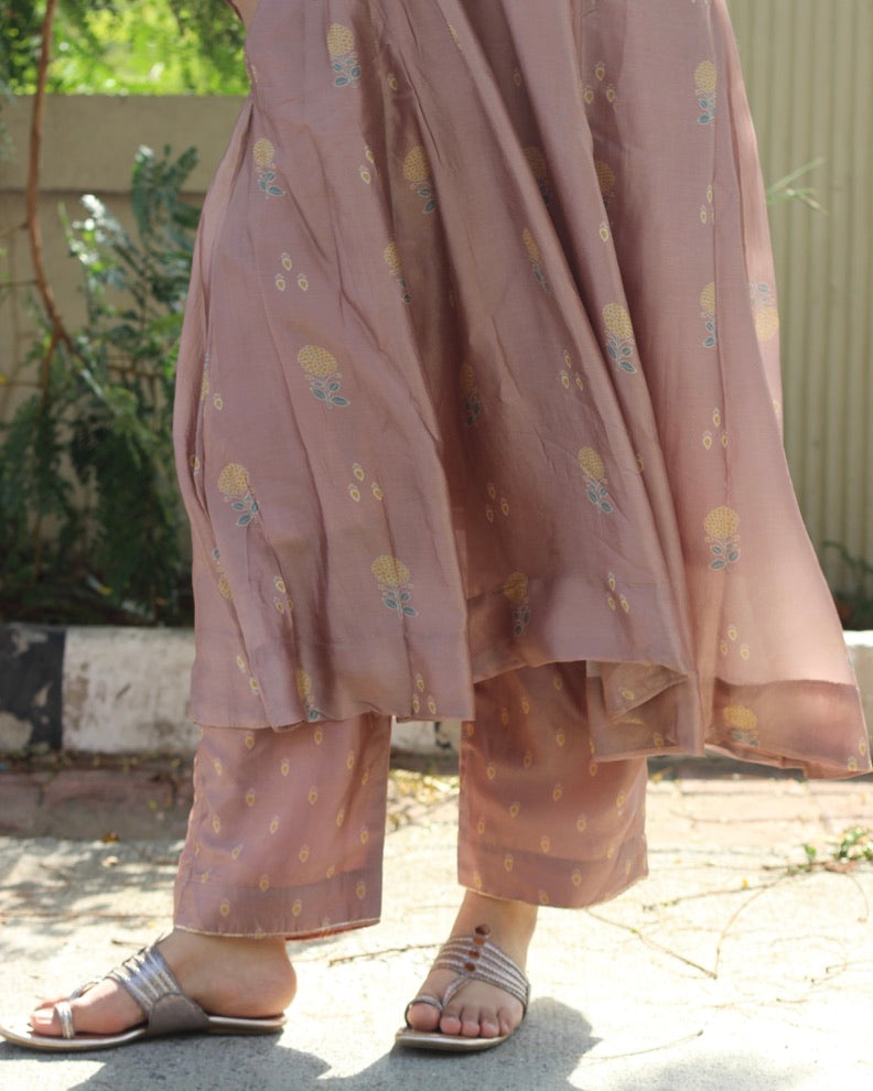 Meher Pure Silk Kurta set - Set of 2