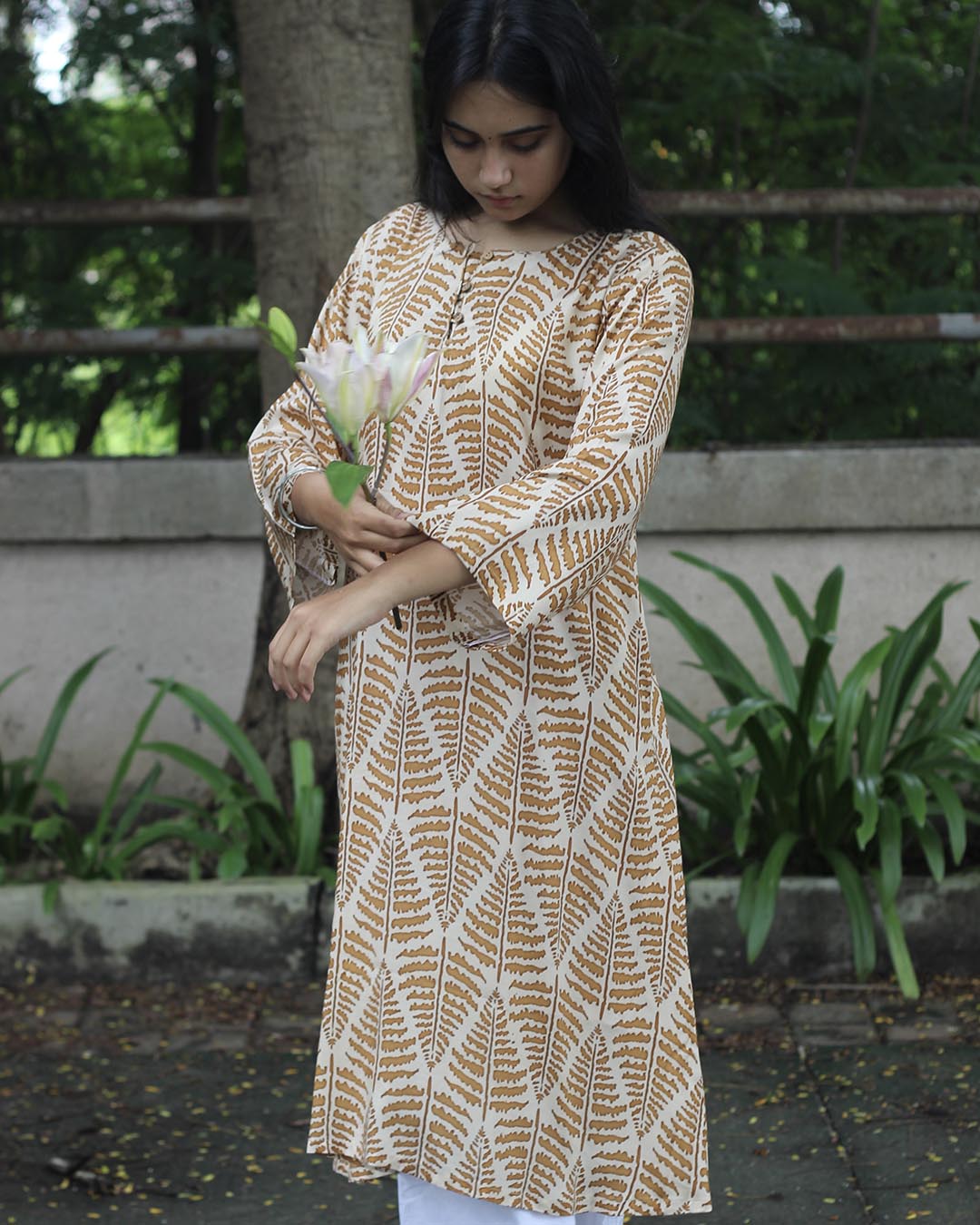 Occur Printed Kurta in Pure Cotton