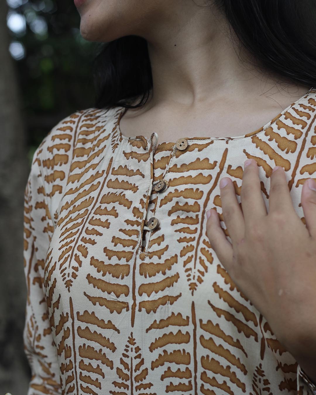 Occur Printed Kurta in Pure Cotton