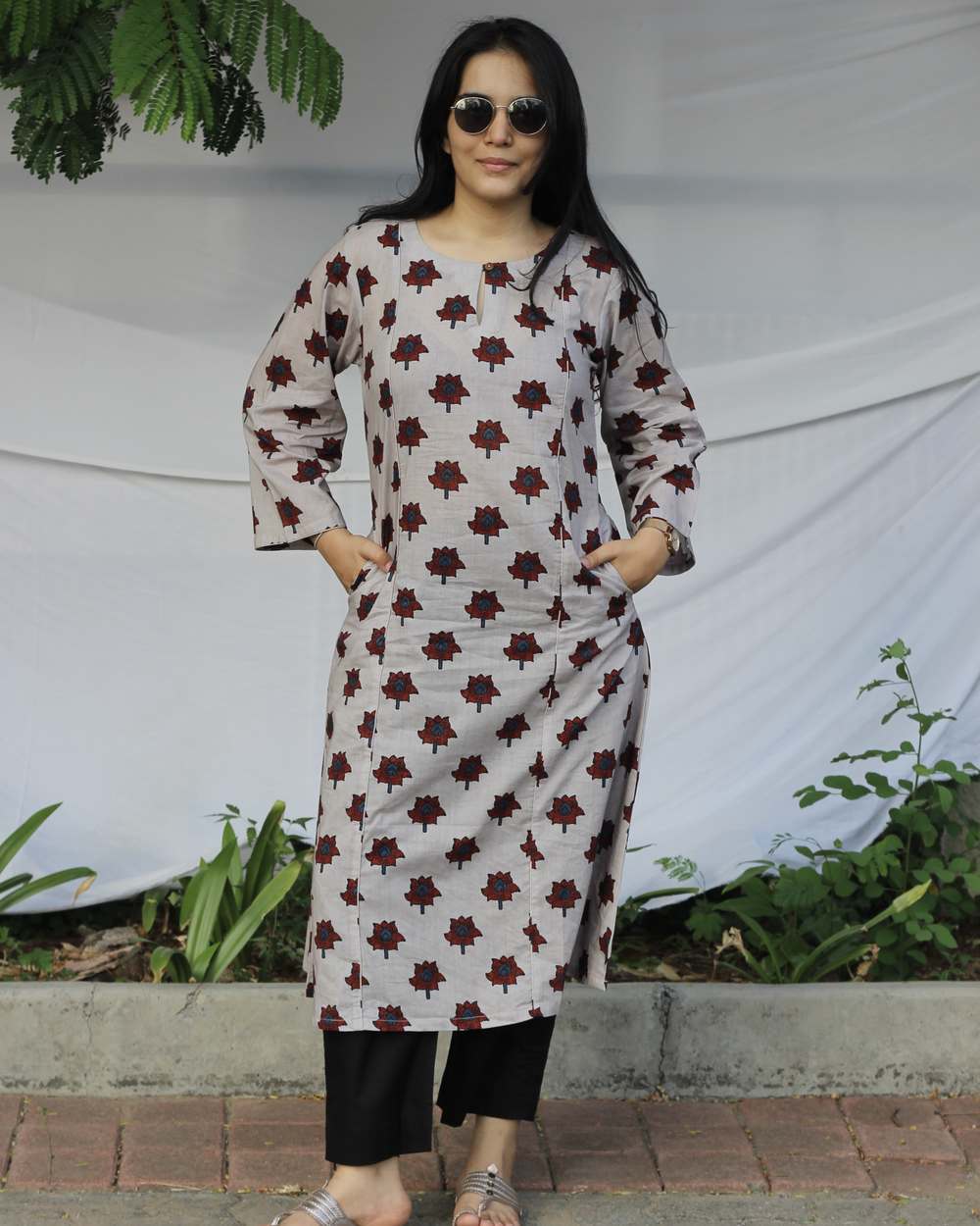 Saba Cotton Long Kurta