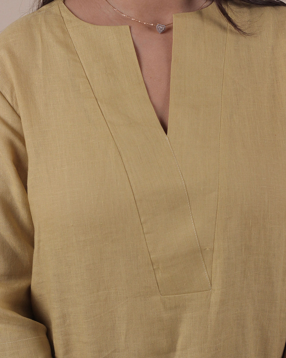 Makhan Pure Linen Kurta Set - Set of 2