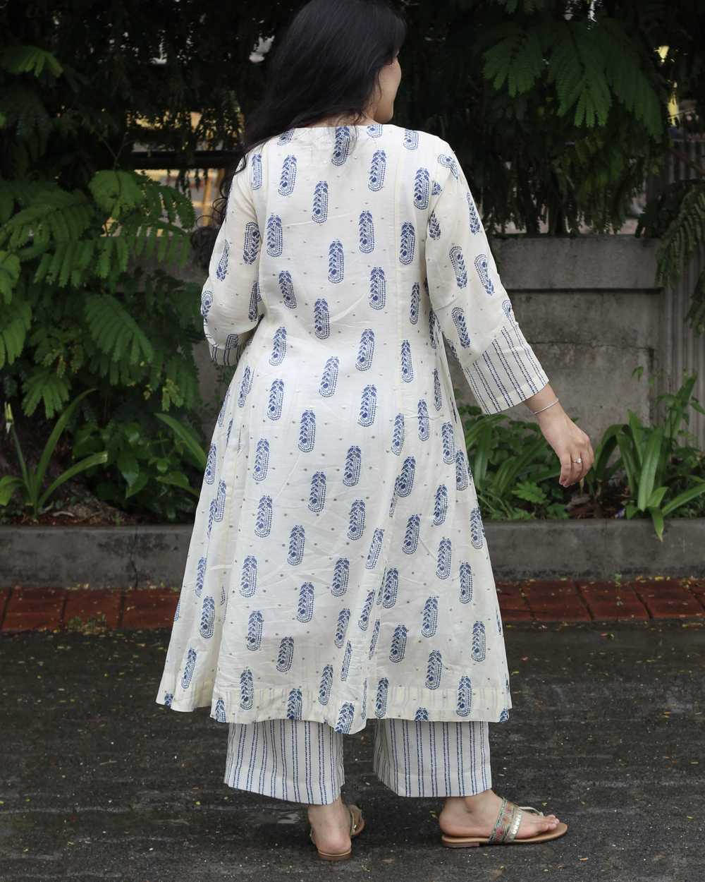 Roohi Mul Chanderi Kurta Set - Set of 2