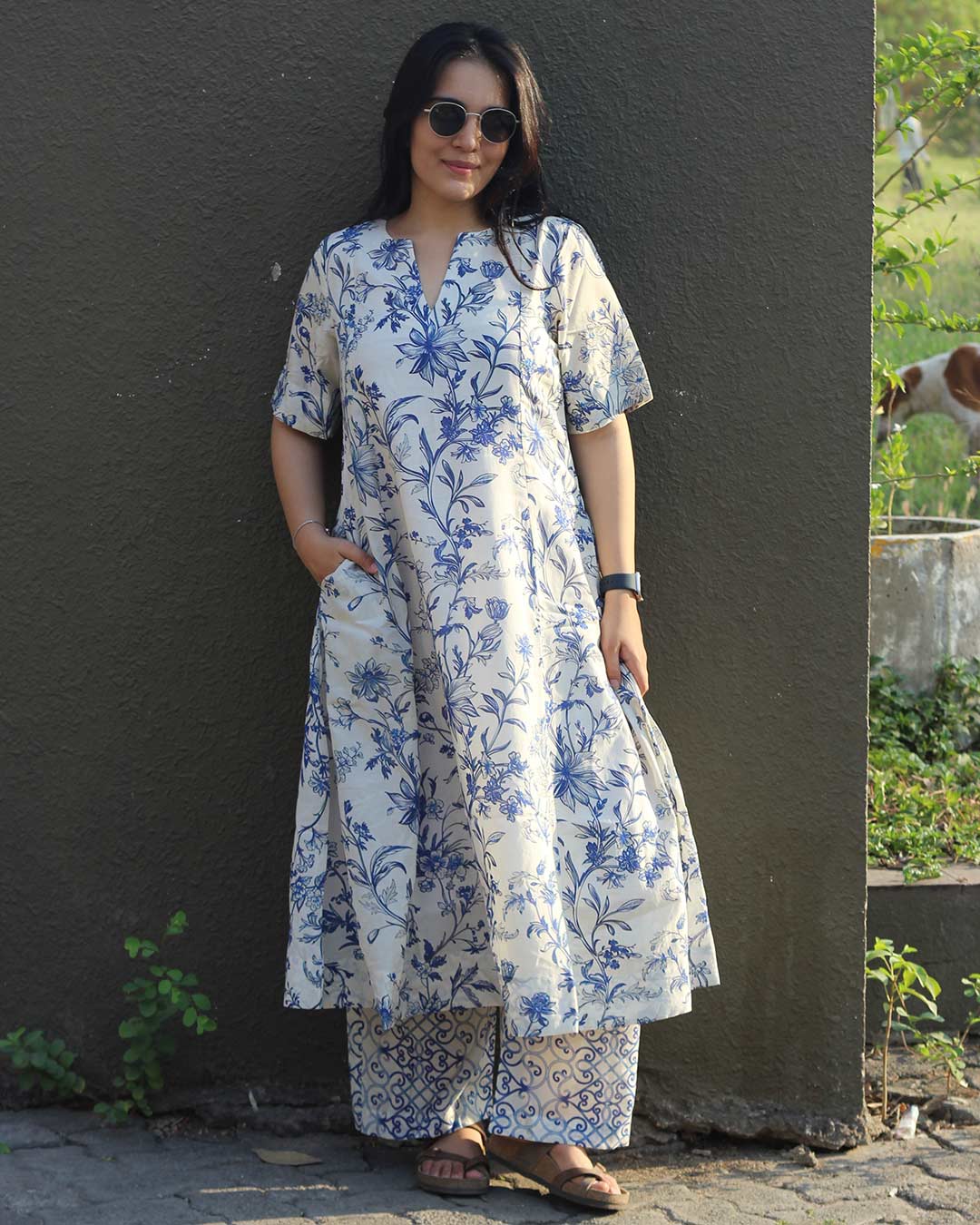 Neer Pure Cotton Kurta - Set