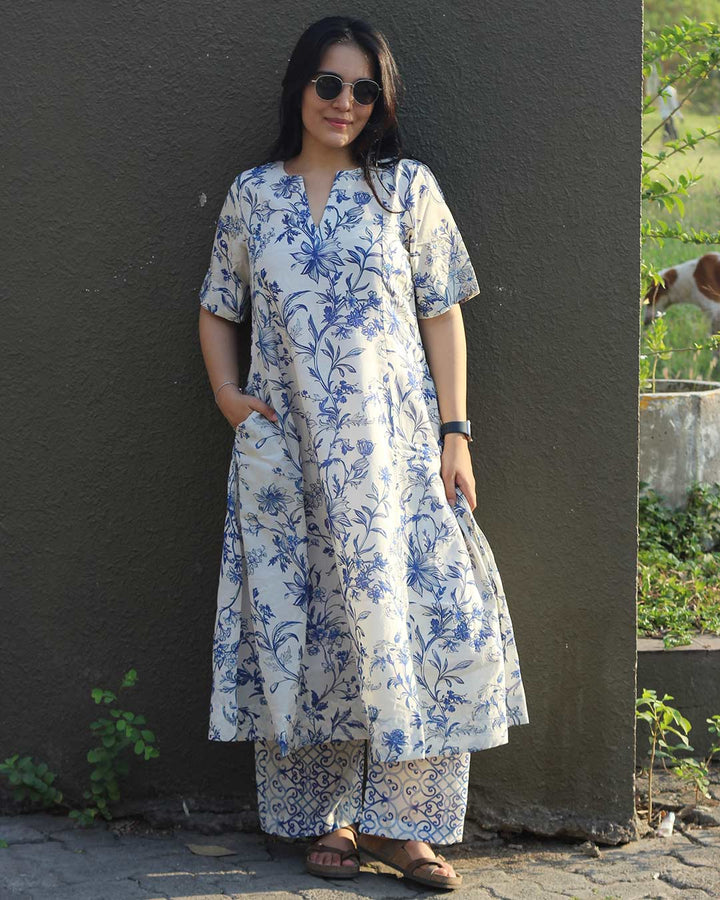 Neer Pure Cotton Kurta - Set