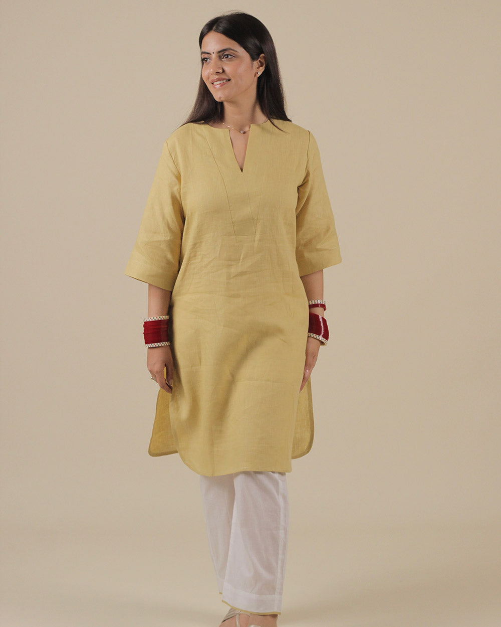 Makhan Pure Linen Kurta Set - Set of 2