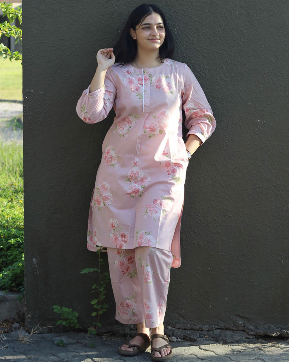 Rose Co-ord - Pink
