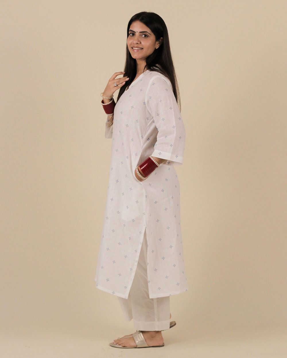 Rumi Premium Linen Kurta
