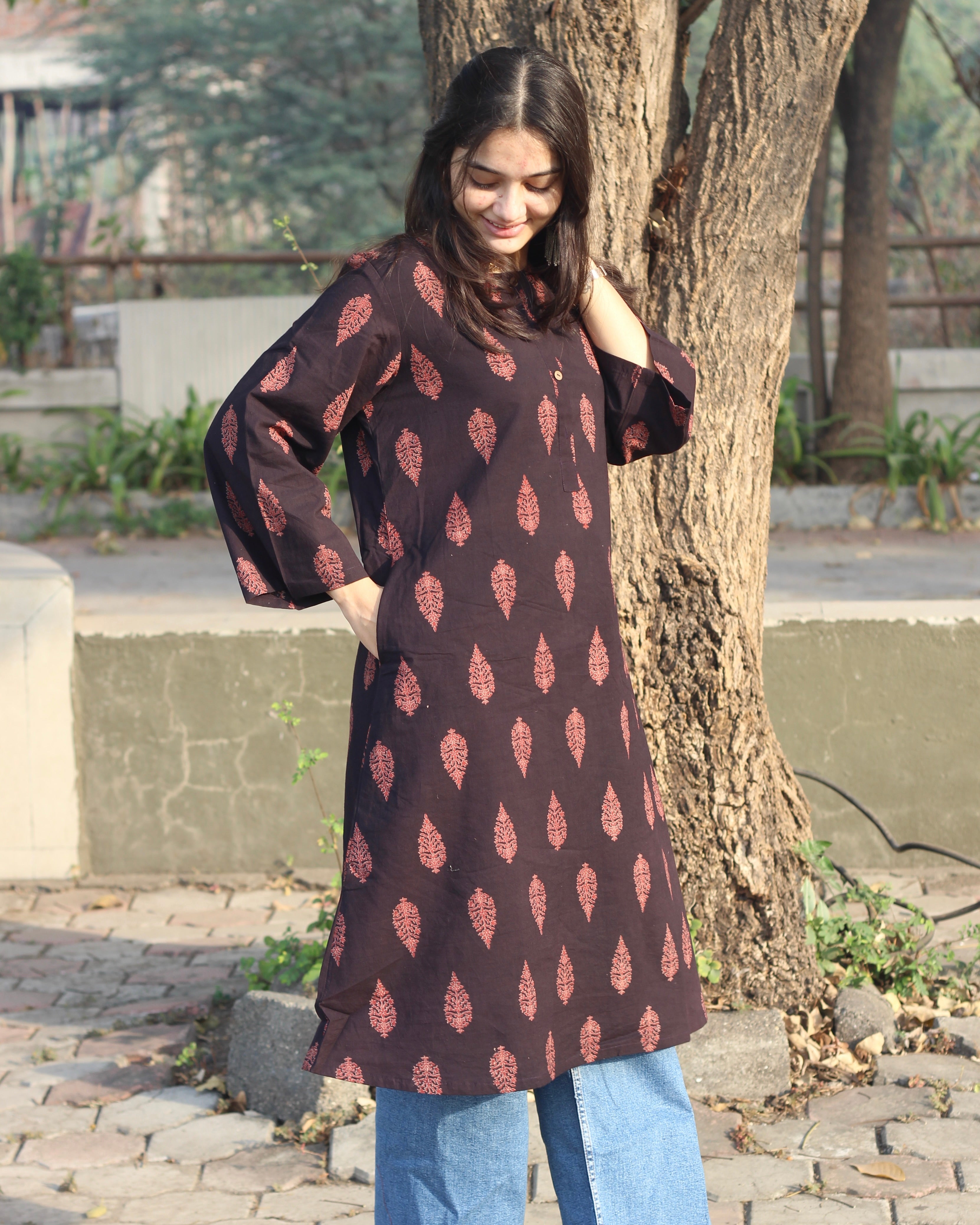 Long Kurta with pockets 