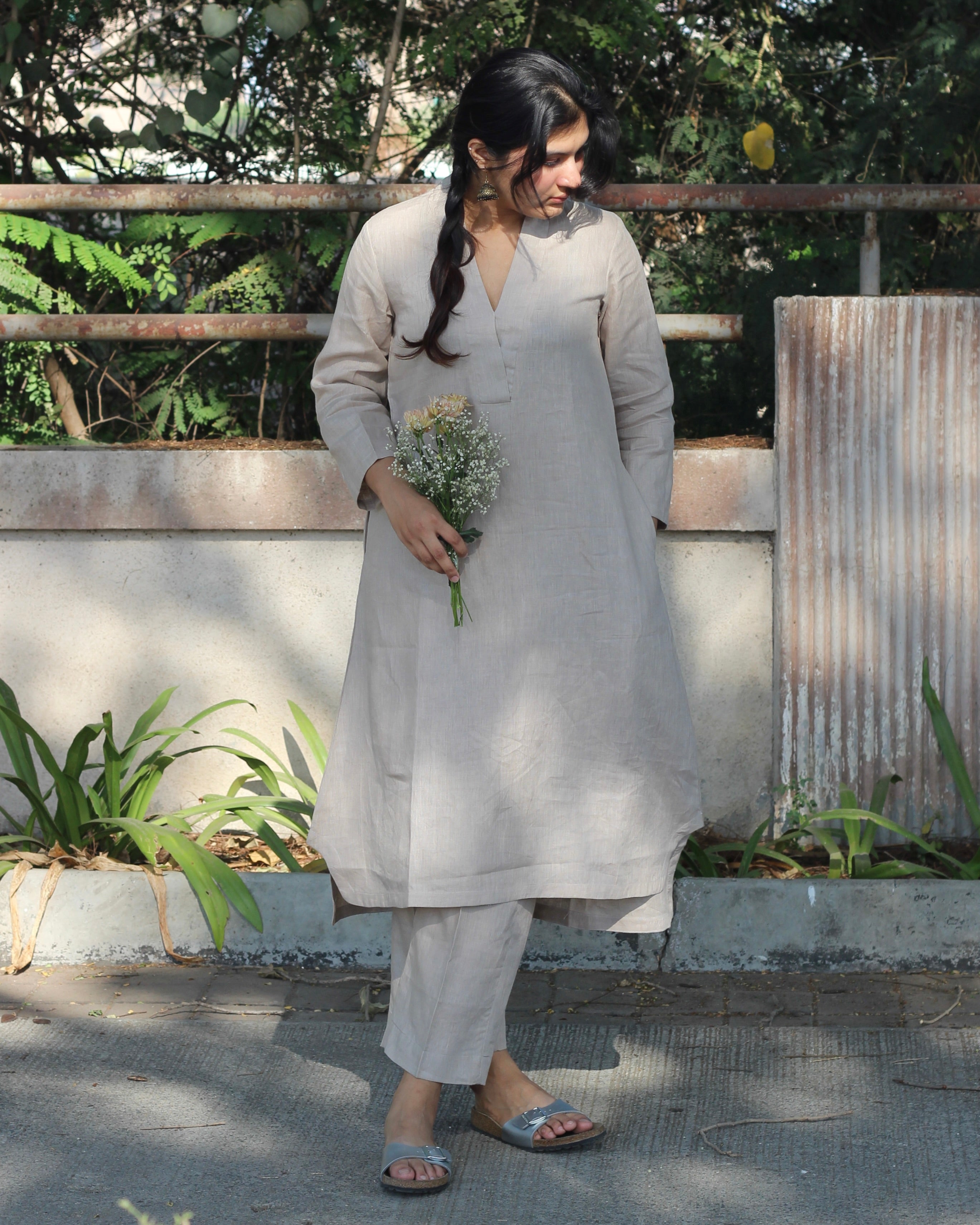 Premium Linen Kurta & Pant 