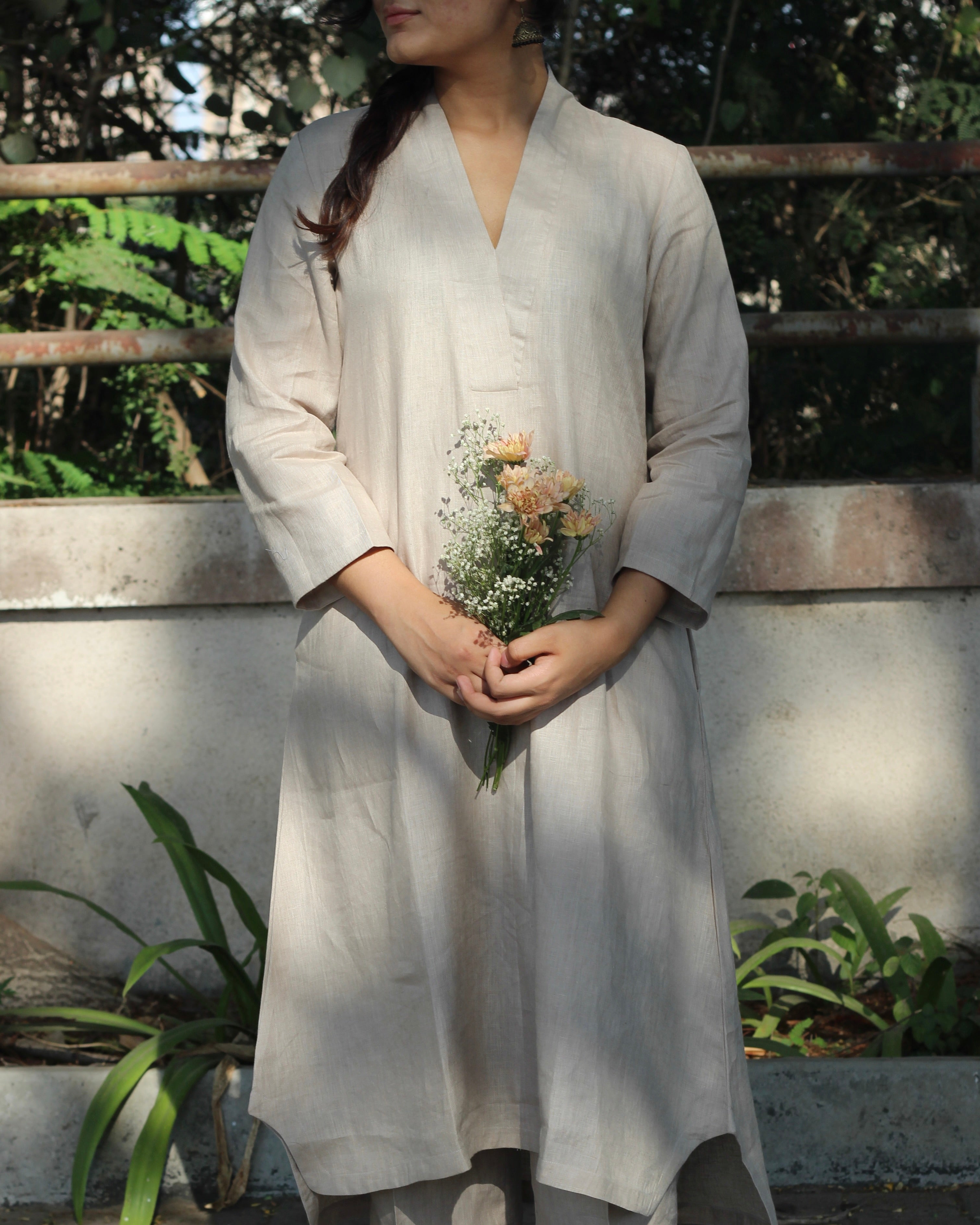 Comfortwear co-ord in Linen 