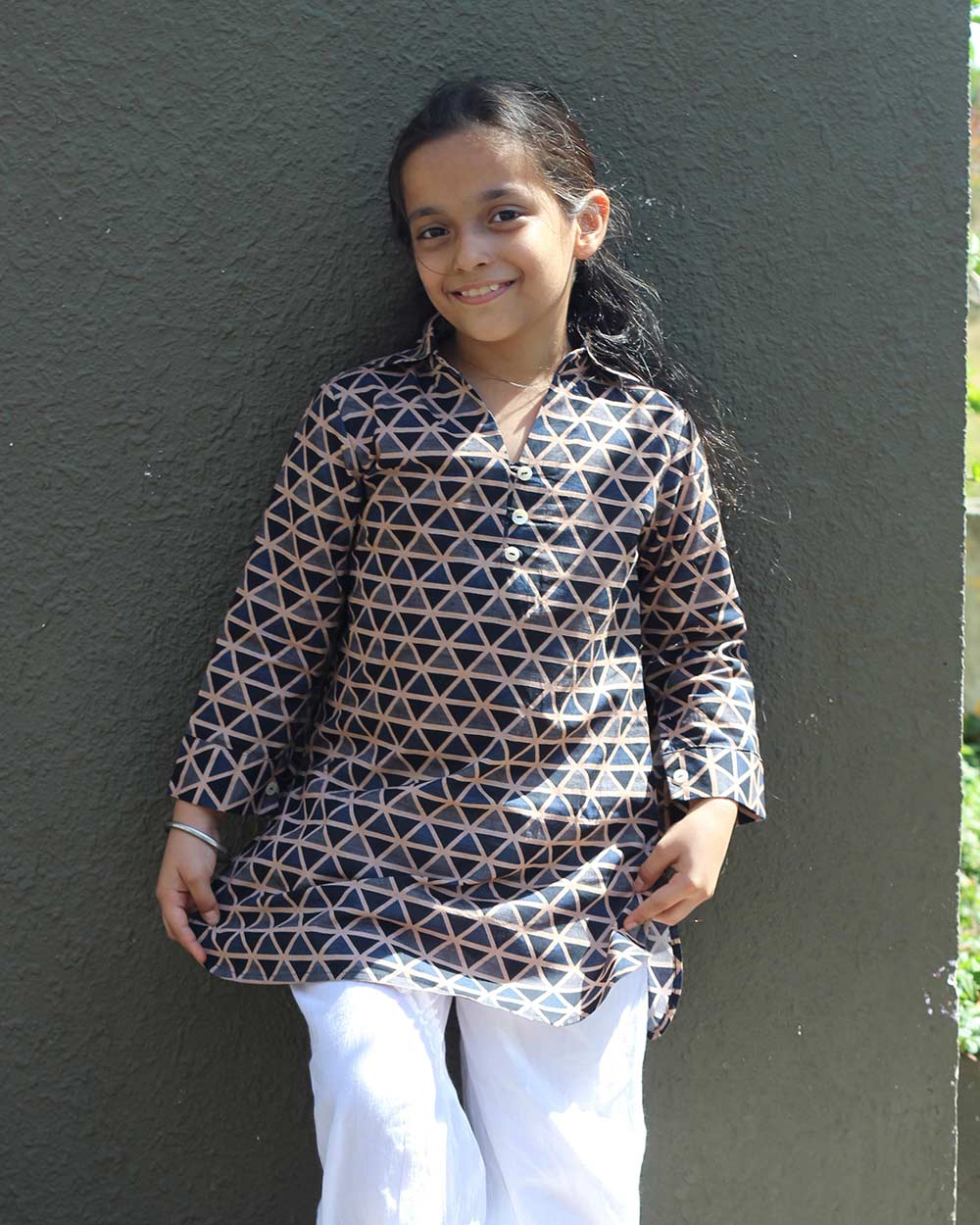 Triangle Fun Comfort Kurta