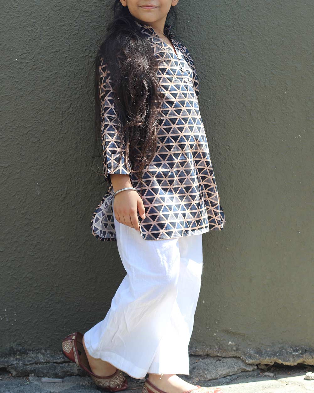 Triangle Fun Comfort Kurta