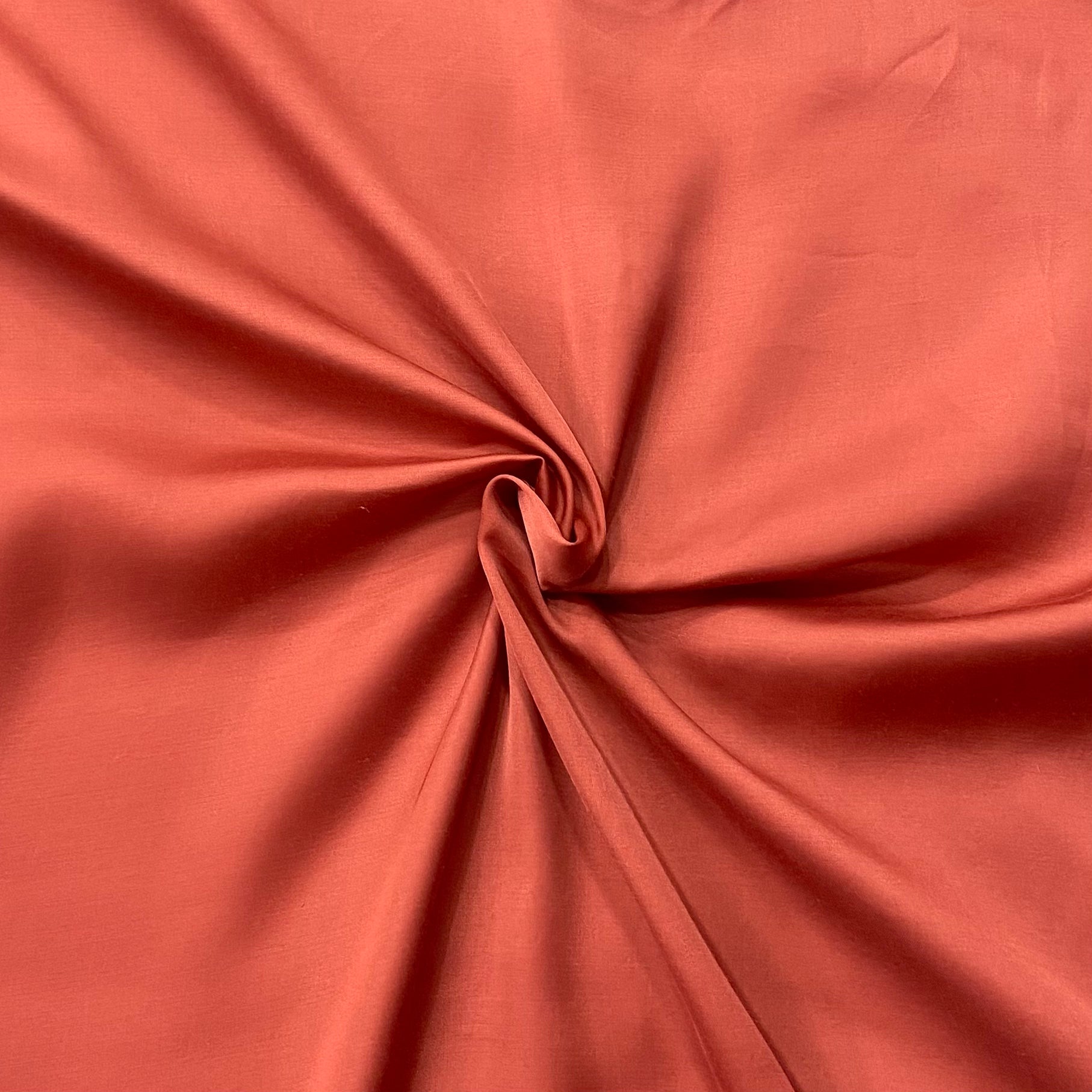 Light red shade modal satin fabric - 44 width per meter price