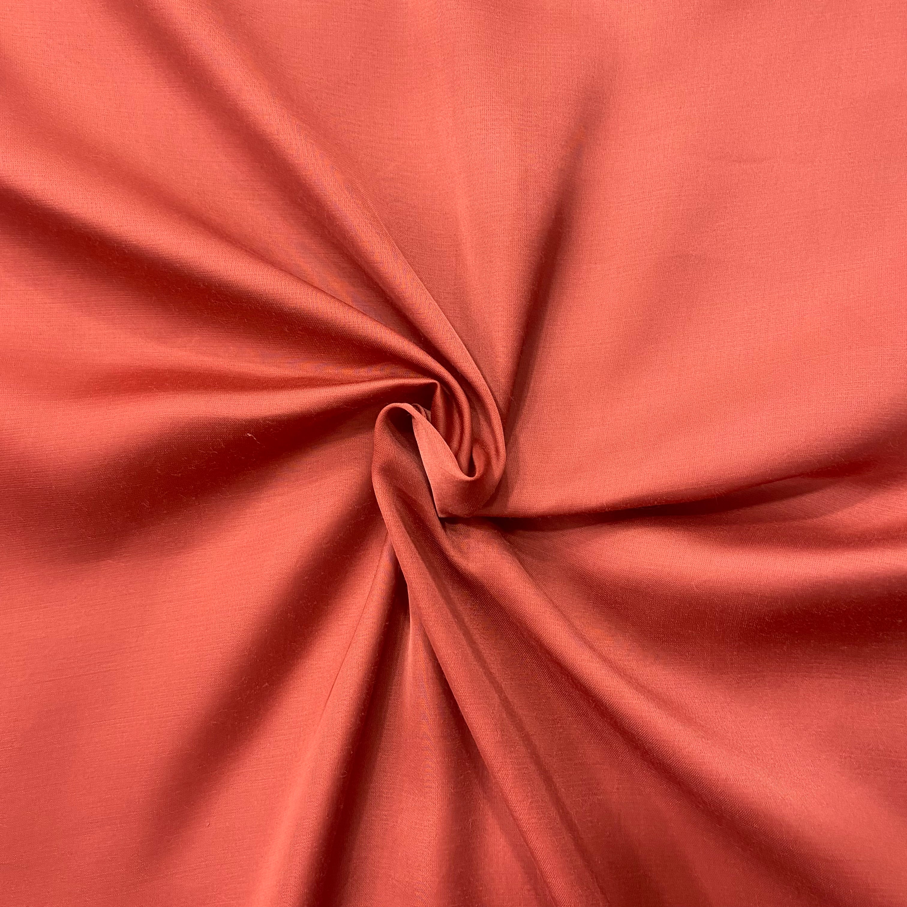 Light red shade modal satin fabric - 44 width per meter price